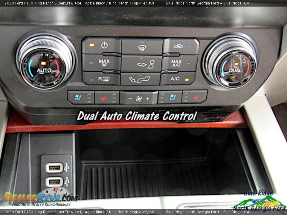 2020 Ford F150 King Ranch SuperCrew 4x4 Agate Black / King Ranch Kingsville/Java Photo #24