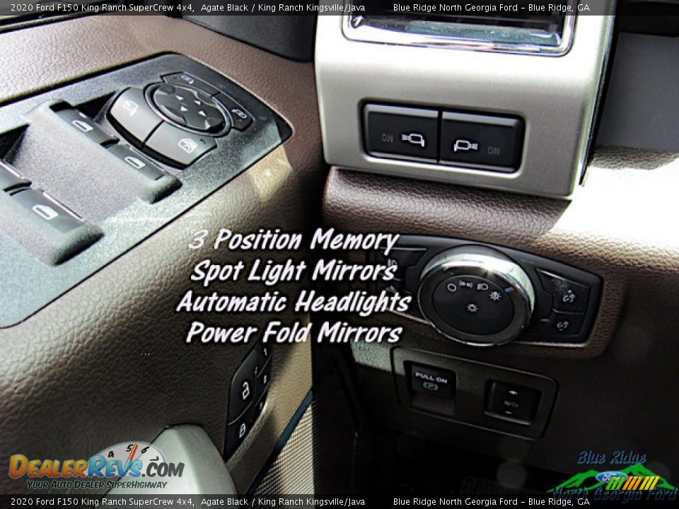 2020 Ford F150 King Ranch SuperCrew 4x4 Agate Black / King Ranch Kingsville/Java Photo #26