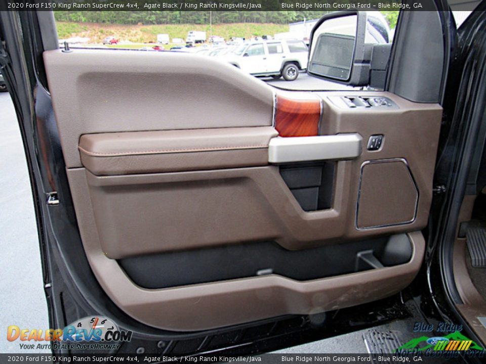 2020 Ford F150 King Ranch SuperCrew 4x4 Agate Black / King Ranch Kingsville/Java Photo #30