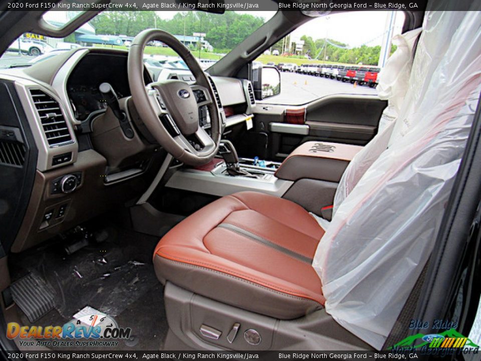2020 Ford F150 King Ranch SuperCrew 4x4 Agate Black / King Ranch Kingsville/Java Photo #31
