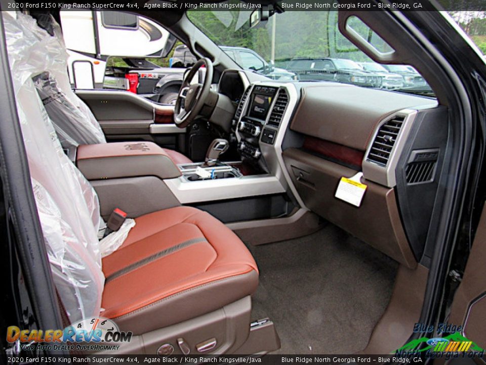 2020 Ford F150 King Ranch SuperCrew 4x4 Agate Black / King Ranch Kingsville/Java Photo #32