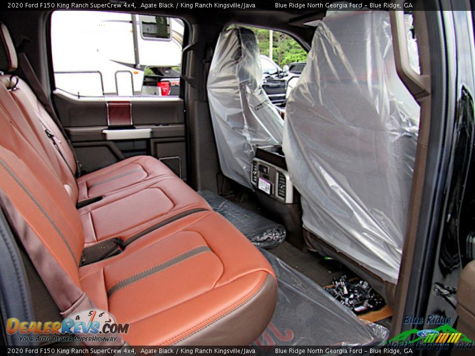 2020 Ford F150 King Ranch SuperCrew 4x4 Agate Black / King Ranch Kingsville/Java Photo #33