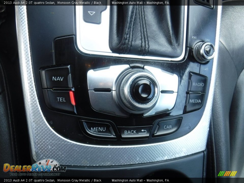 2013 Audi A4 2.0T quattro Sedan Monsoon Gray Metallic / Black Photo #18