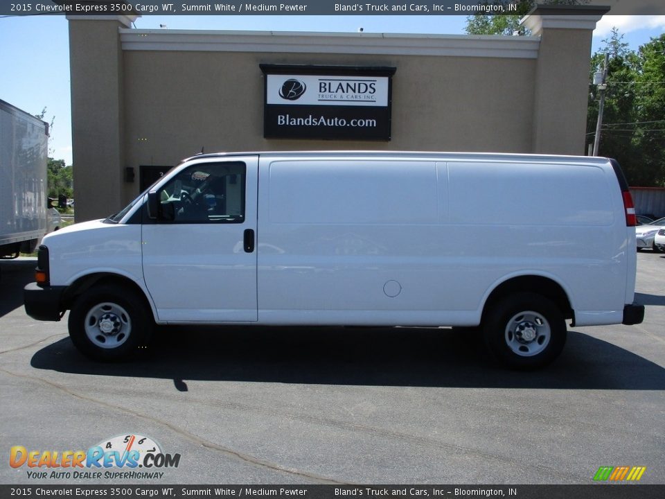 2015 Chevrolet Express 3500 Cargo WT Summit White / Medium Pewter Photo #1