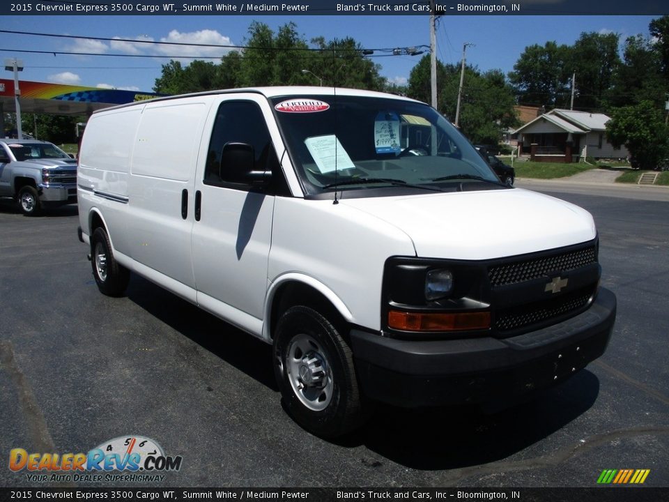 2015 Chevrolet Express 3500 Cargo WT Summit White / Medium Pewter Photo #5