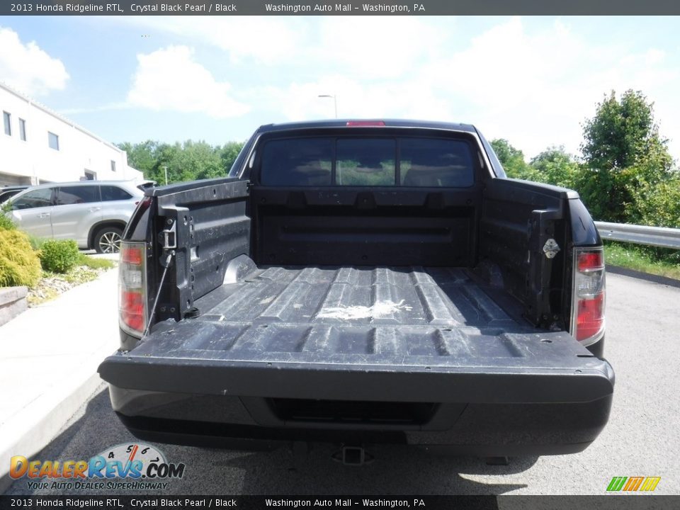 2013 Honda Ridgeline RTL Crystal Black Pearl / Black Photo #18