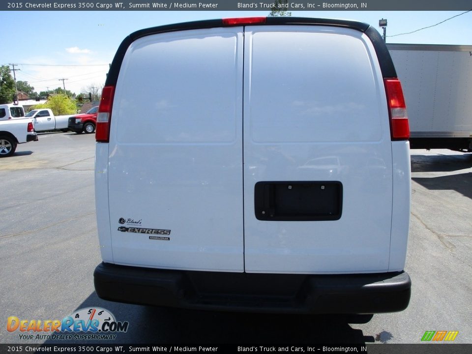 2015 Chevrolet Express 3500 Cargo WT Summit White / Medium Pewter Photo #27