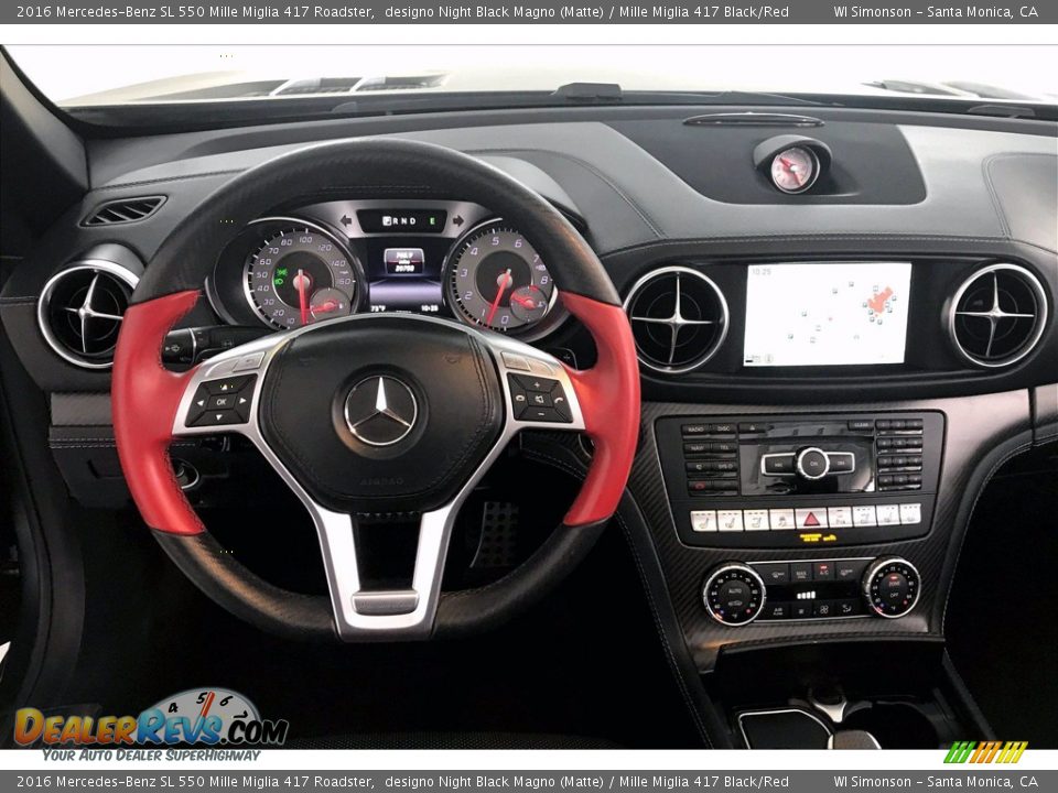 2016 Mercedes-Benz SL 550 Mille Miglia 417 Roadster Steering Wheel Photo #4