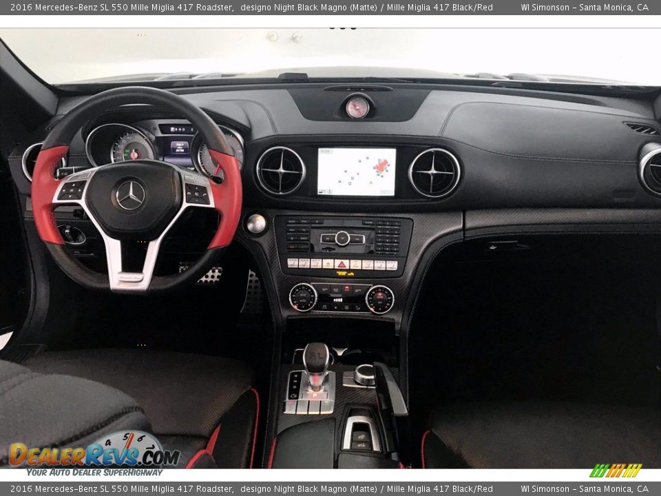 Dashboard of 2016 Mercedes-Benz SL 550 Mille Miglia 417 Roadster Photo #15