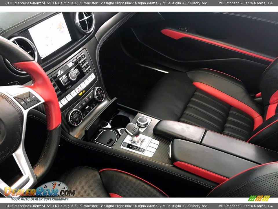 Controls of 2016 Mercedes-Benz SL 550 Mille Miglia 417 Roadster Photo #21