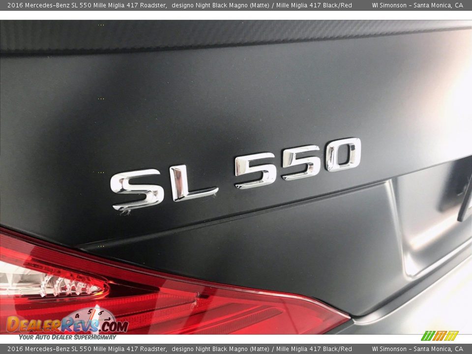 2016 Mercedes-Benz SL 550 Mille Miglia 417 Roadster Logo Photo #25