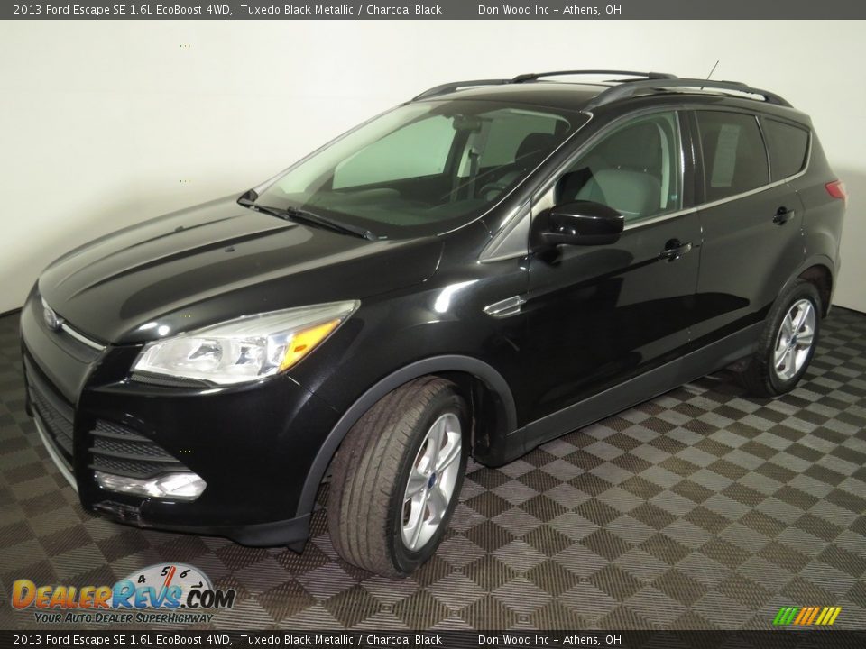 2013 Ford Escape SE 1.6L EcoBoost 4WD Tuxedo Black Metallic / Charcoal Black Photo #7