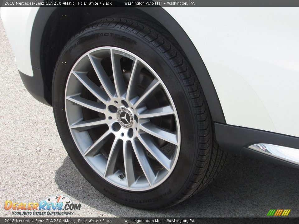 2018 Mercedes-Benz GLA 250 4Matic Polar White / Black Photo #3