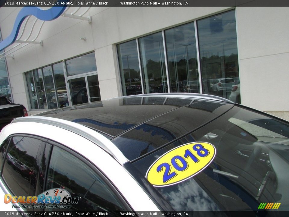 2018 Mercedes-Benz GLA 250 4Matic Polar White / Black Photo #4