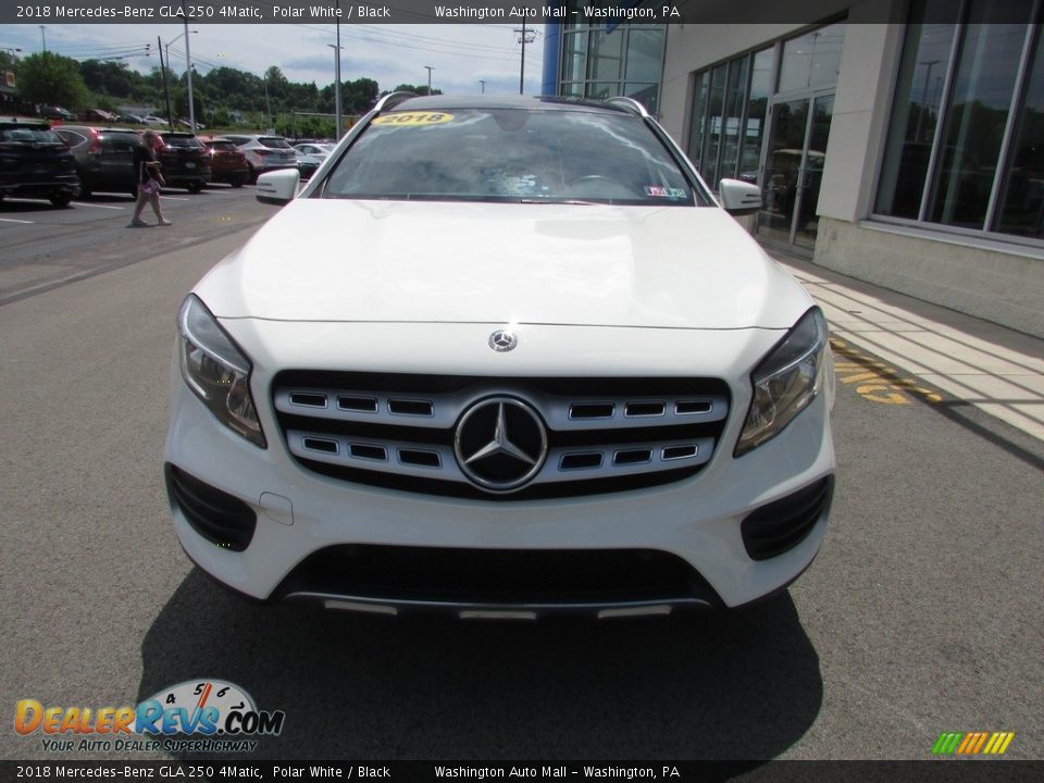 2018 Mercedes-Benz GLA 250 4Matic Polar White / Black Photo #5