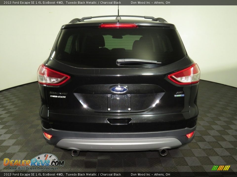 2013 Ford Escape SE 1.6L EcoBoost 4WD Tuxedo Black Metallic / Charcoal Black Photo #11