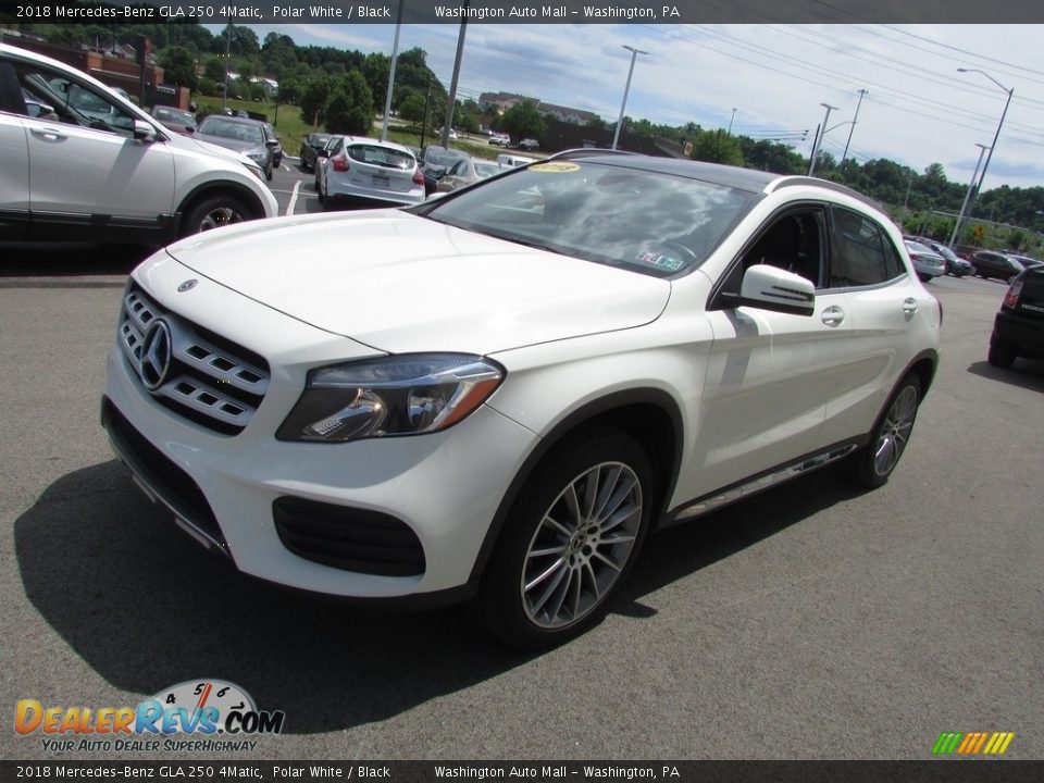 2018 Mercedes-Benz GLA 250 4Matic Polar White / Black Photo #6