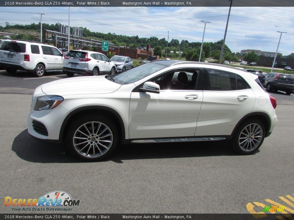 2018 Mercedes-Benz GLA 250 4Matic Polar White / Black Photo #7