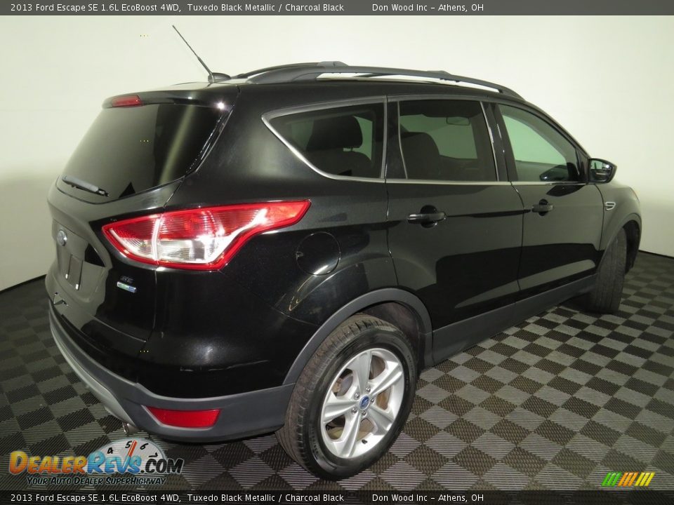 2013 Ford Escape SE 1.6L EcoBoost 4WD Tuxedo Black Metallic / Charcoal Black Photo #15