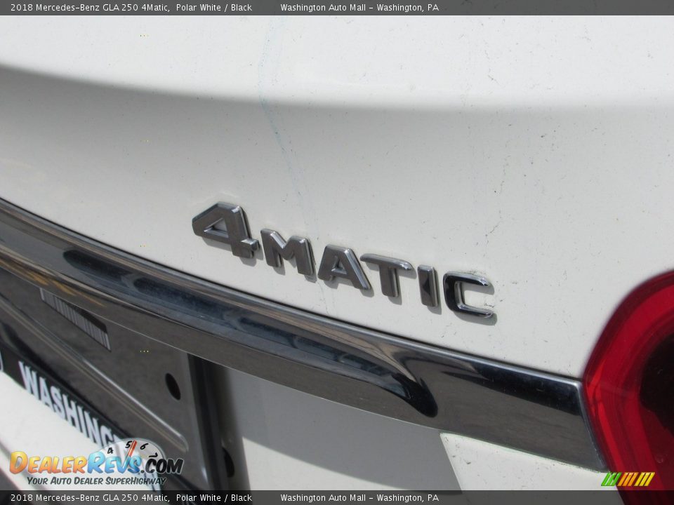 2018 Mercedes-Benz GLA 250 4Matic Polar White / Black Photo #11