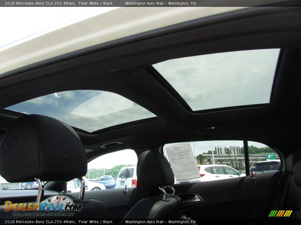 2018 Mercedes-Benz GLA 250 4Matic Polar White / Black Photo #12