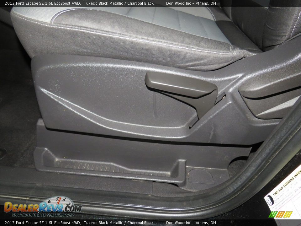 2013 Ford Escape SE 1.6L EcoBoost 4WD Tuxedo Black Metallic / Charcoal Black Photo #18