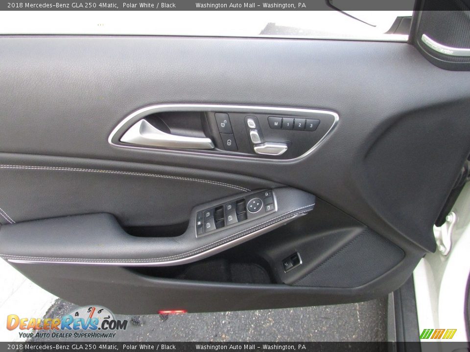 2018 Mercedes-Benz GLA 250 4Matic Polar White / Black Photo #13