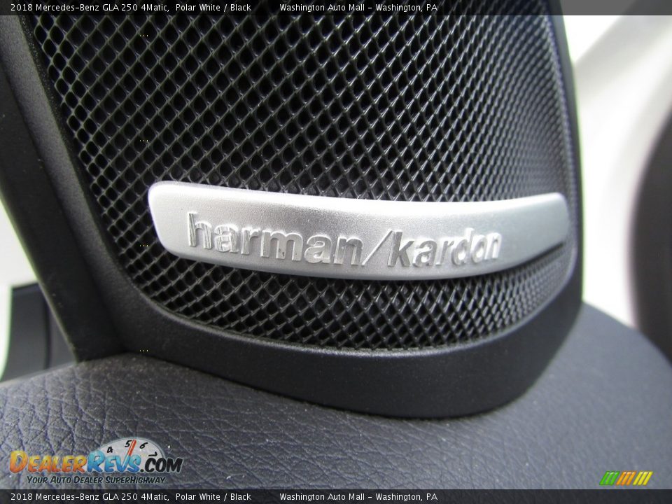 2018 Mercedes-Benz GLA 250 4Matic Polar White / Black Photo #14