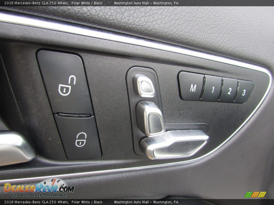 2018 Mercedes-Benz GLA 250 4Matic Polar White / Black Photo #15