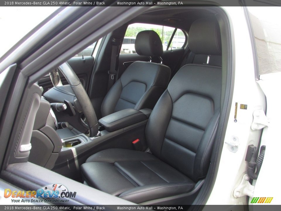 2018 Mercedes-Benz GLA 250 4Matic Polar White / Black Photo #16