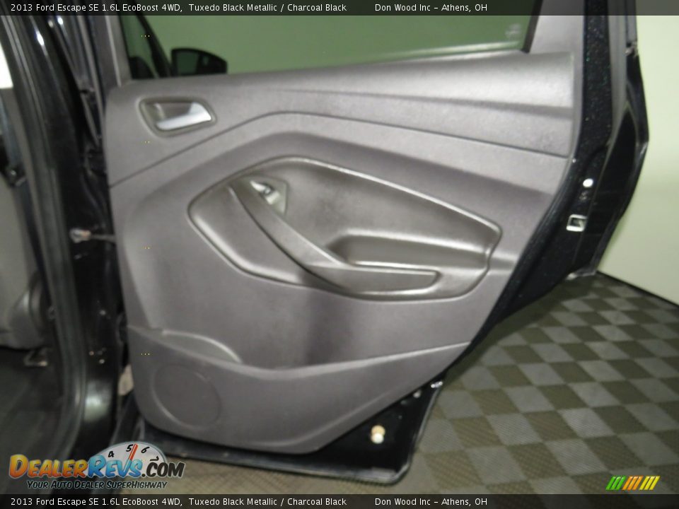 2013 Ford Escape SE 1.6L EcoBoost 4WD Tuxedo Black Metallic / Charcoal Black Photo #23