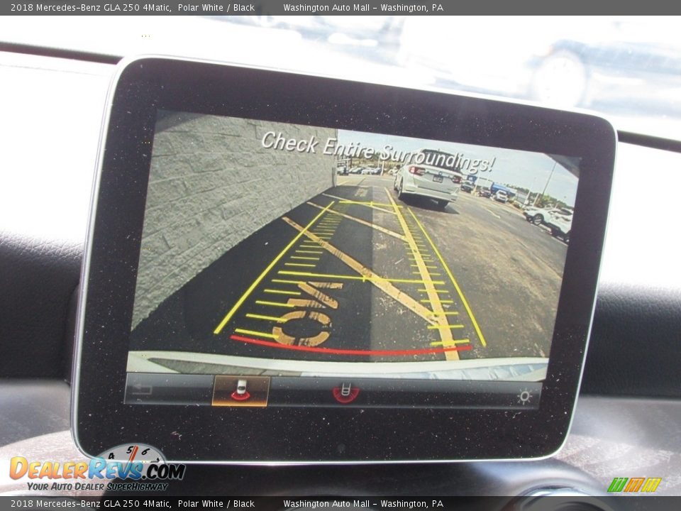 2018 Mercedes-Benz GLA 250 4Matic Polar White / Black Photo #18