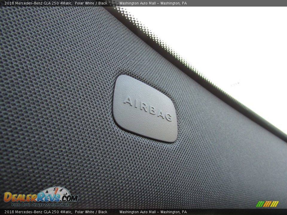 2018 Mercedes-Benz GLA 250 4Matic Polar White / Black Photo #21