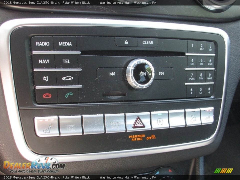 2018 Mercedes-Benz GLA 250 4Matic Polar White / Black Photo #22