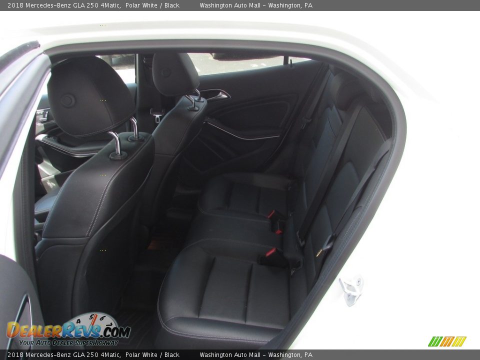2018 Mercedes-Benz GLA 250 4Matic Polar White / Black Photo #26