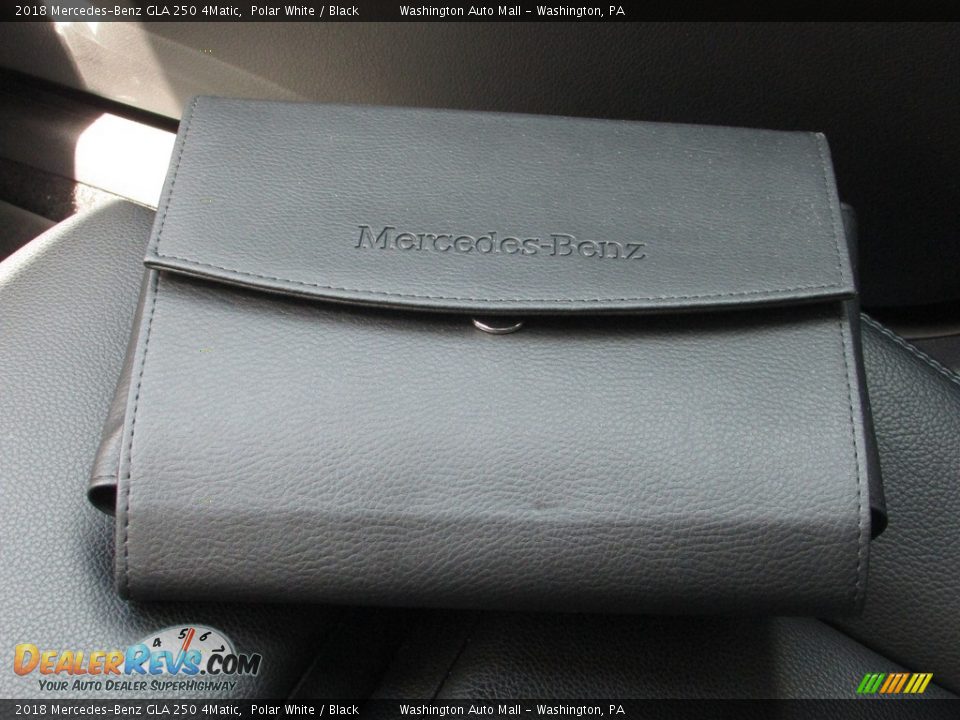 2018 Mercedes-Benz GLA 250 4Matic Polar White / Black Photo #29