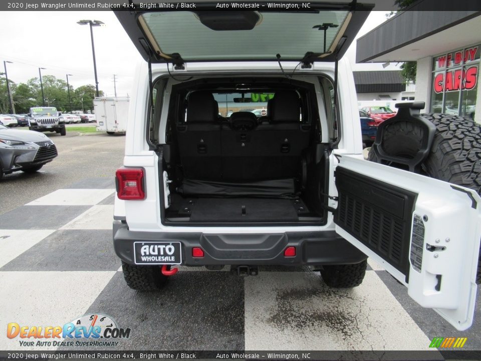 2020 Jeep Wrangler Unlimited Rubicon 4x4 Bright White / Black Photo #5