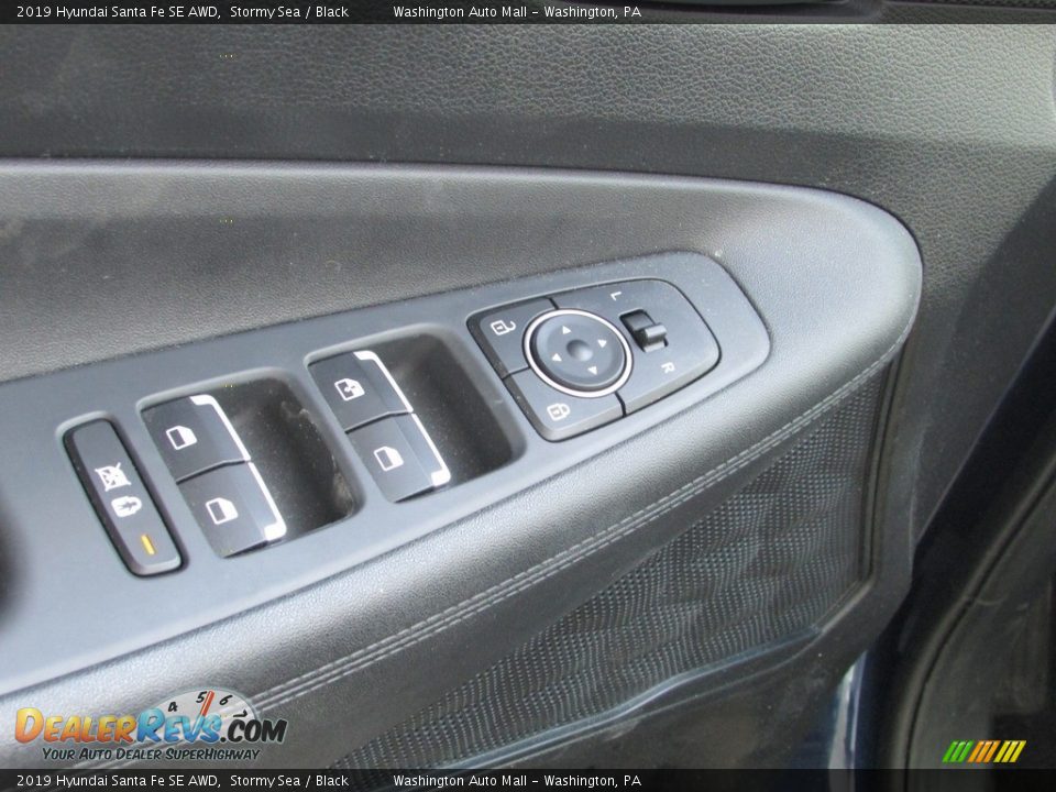 2019 Hyundai Santa Fe SE AWD Stormy Sea / Black Photo #13