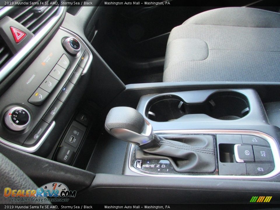 2019 Hyundai Santa Fe SE AWD Stormy Sea / Black Photo #14