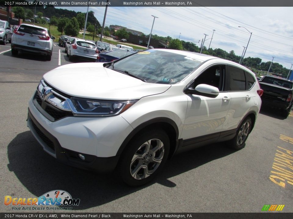 2017 Honda CR-V EX-L AWD White Diamond Pearl / Black Photo #6