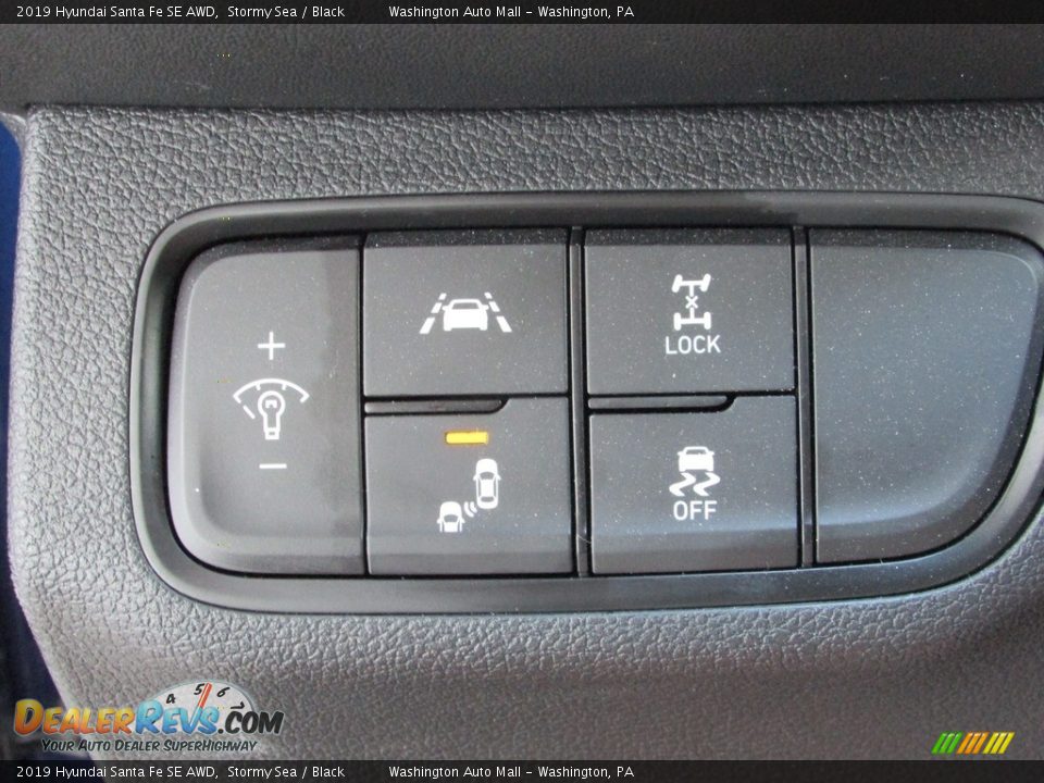 2019 Hyundai Santa Fe SE AWD Stormy Sea / Black Photo #19
