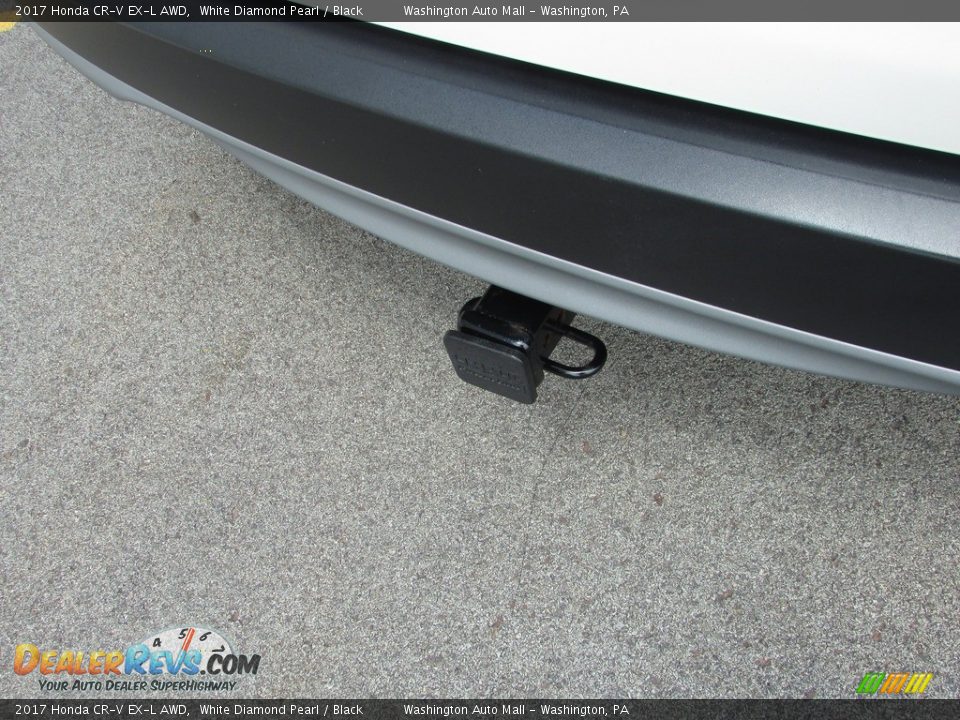 2017 Honda CR-V EX-L AWD White Diamond Pearl / Black Photo #9