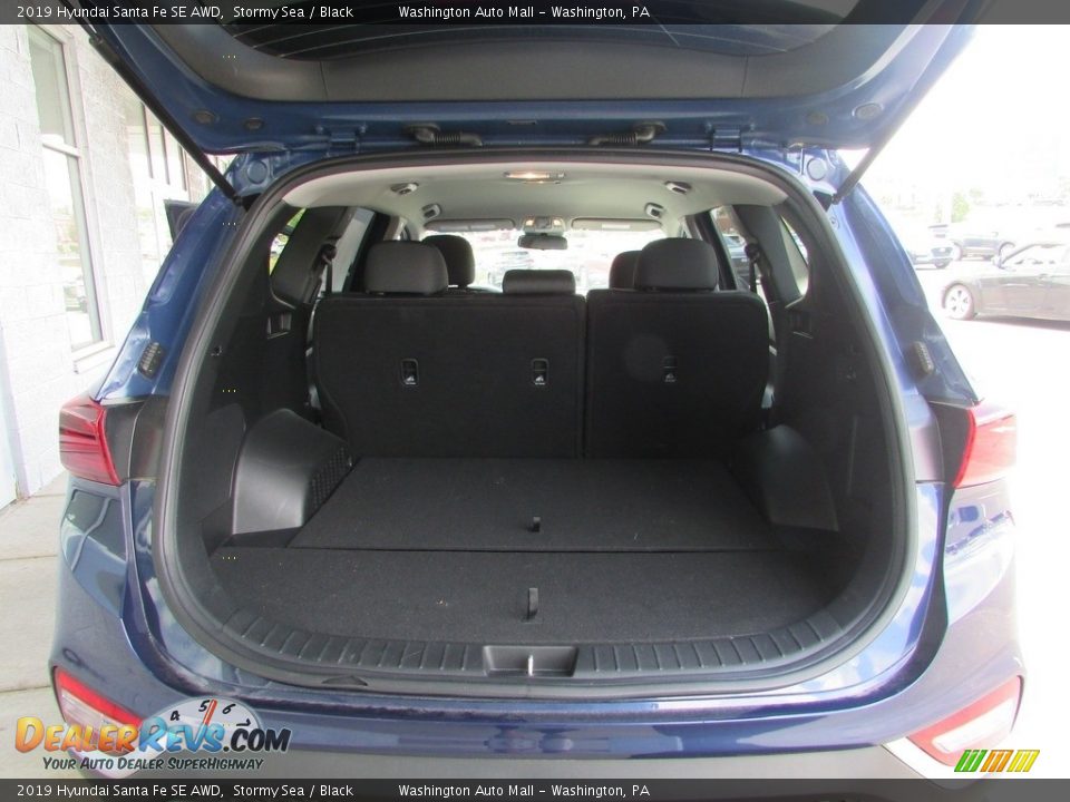 2019 Hyundai Santa Fe SE AWD Stormy Sea / Black Photo #23
