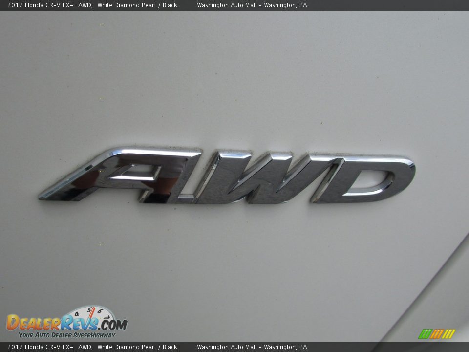 2017 Honda CR-V EX-L AWD White Diamond Pearl / Black Photo #11