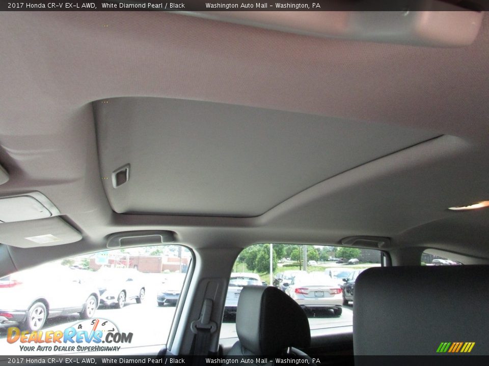 2017 Honda CR-V EX-L AWD White Diamond Pearl / Black Photo #12