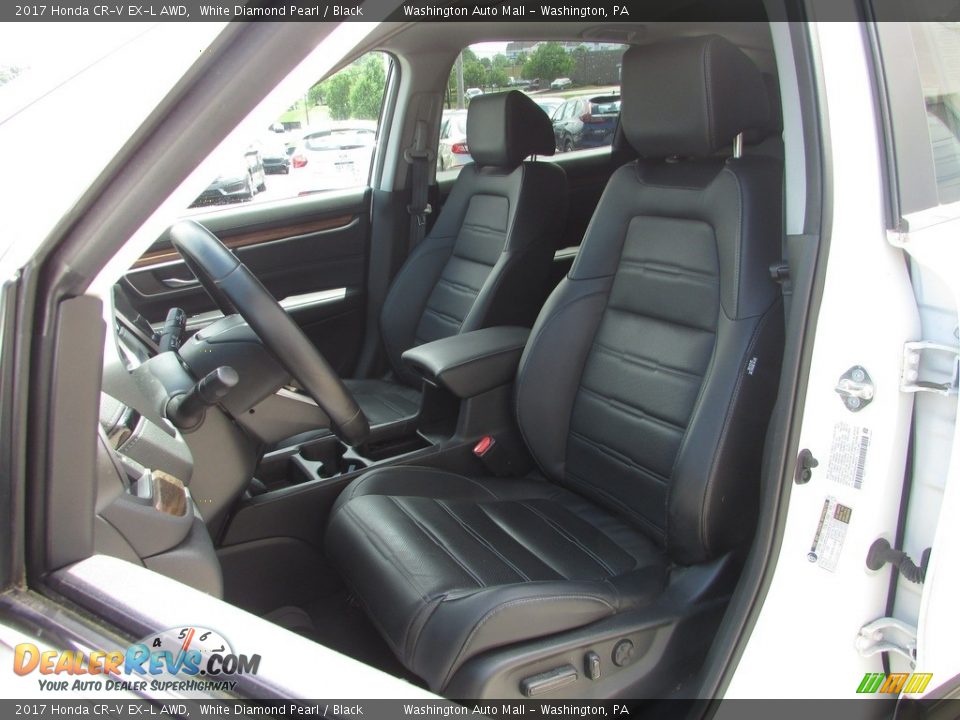 2017 Honda CR-V EX-L AWD White Diamond Pearl / Black Photo #14