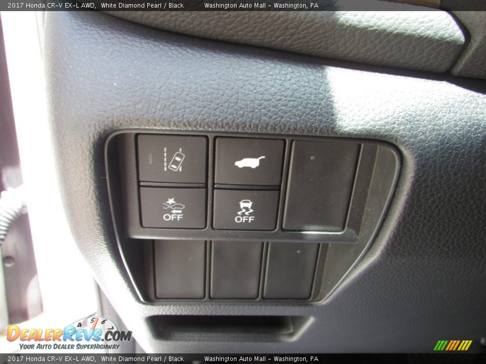 2017 Honda CR-V EX-L AWD White Diamond Pearl / Black Photo #18