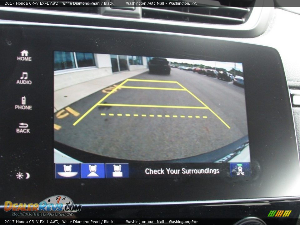 2017 Honda CR-V EX-L AWD White Diamond Pearl / Black Photo #20
