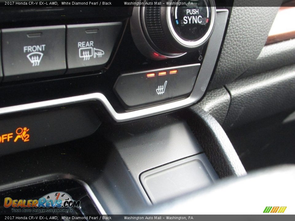 2017 Honda CR-V EX-L AWD White Diamond Pearl / Black Photo #21
