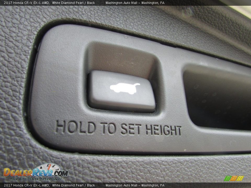 2017 Honda CR-V EX-L AWD White Diamond Pearl / Black Photo #28